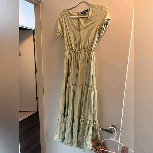 Lulus | Dresses | Lulus Sage Green Dress Never Worn | Poshmark